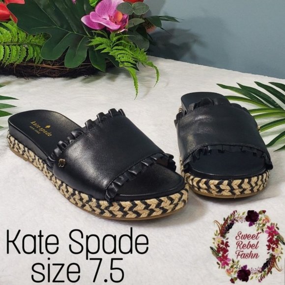 kate spade Shoes - Kate Spade Zahara Slide Sandle size 7.5